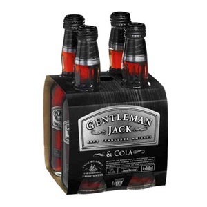 Picture of Gentleman Jack n Cola 4pk Btls 330ml