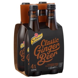 Picture of Schweppes Ginger Beer 4pack 330ml