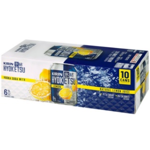 Picture of Kirin Hyoketsu 6% Vodka Lemon 10pack Cans 330ml