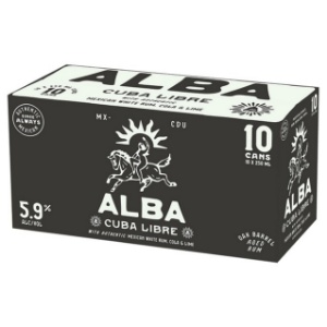 Picture of Alba Cuba Libre Rum 10pk Cans 250ml